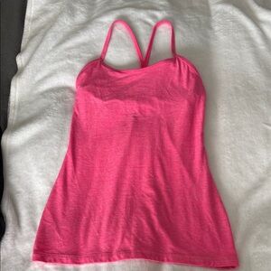 lululemon athletica Bright Pink Tank